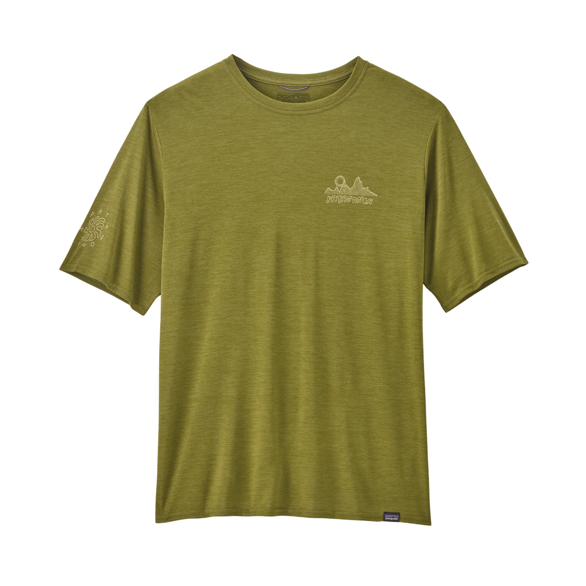 (S・Mサイズ)Capilene Daily Graphic Shirt Lands Men's