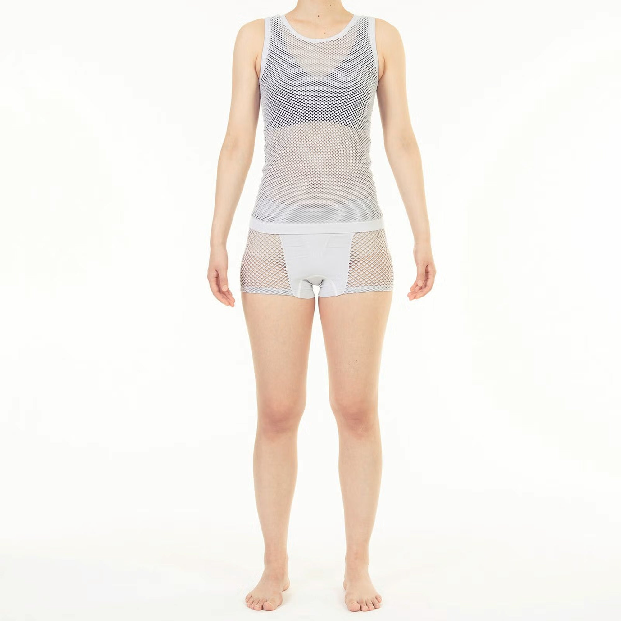 Drynamic Mesh Non Sleeve Crew Women's ※返品交換不可商品
