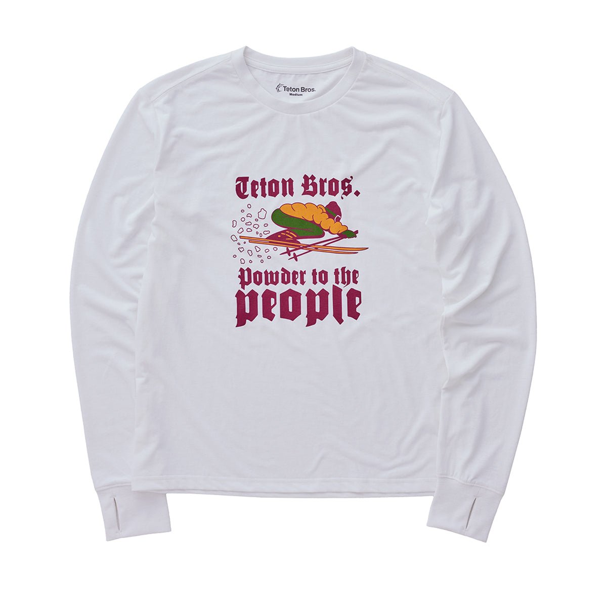 ティートンブロス パウダー トゥ ザ ピープル L/S ティー ウィメンズ - STRIDE LAB ONLINE STORE(ストライド ラボ)