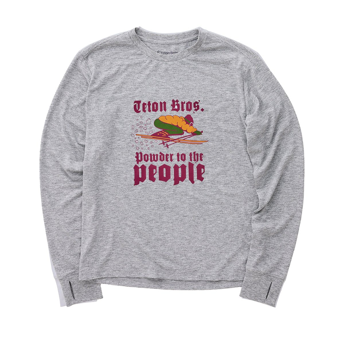 ティートンブロス パウダー トゥ ザ ピープル L/S ティー メンズ - STRIDE LAB ONLINE STORE(ストライド ラボ)