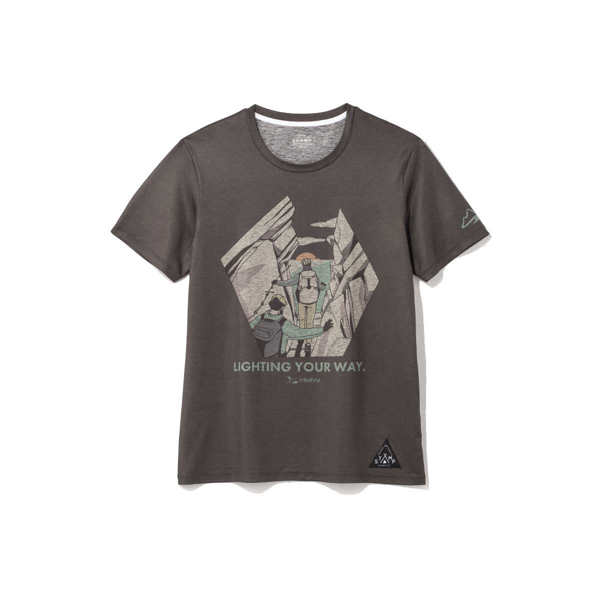 milestone マイルストーン milestone×STAMP RUN&CO. コラボレーション シャツ - STRIDE LAB ONLINE STORE(ストライド ラボ)