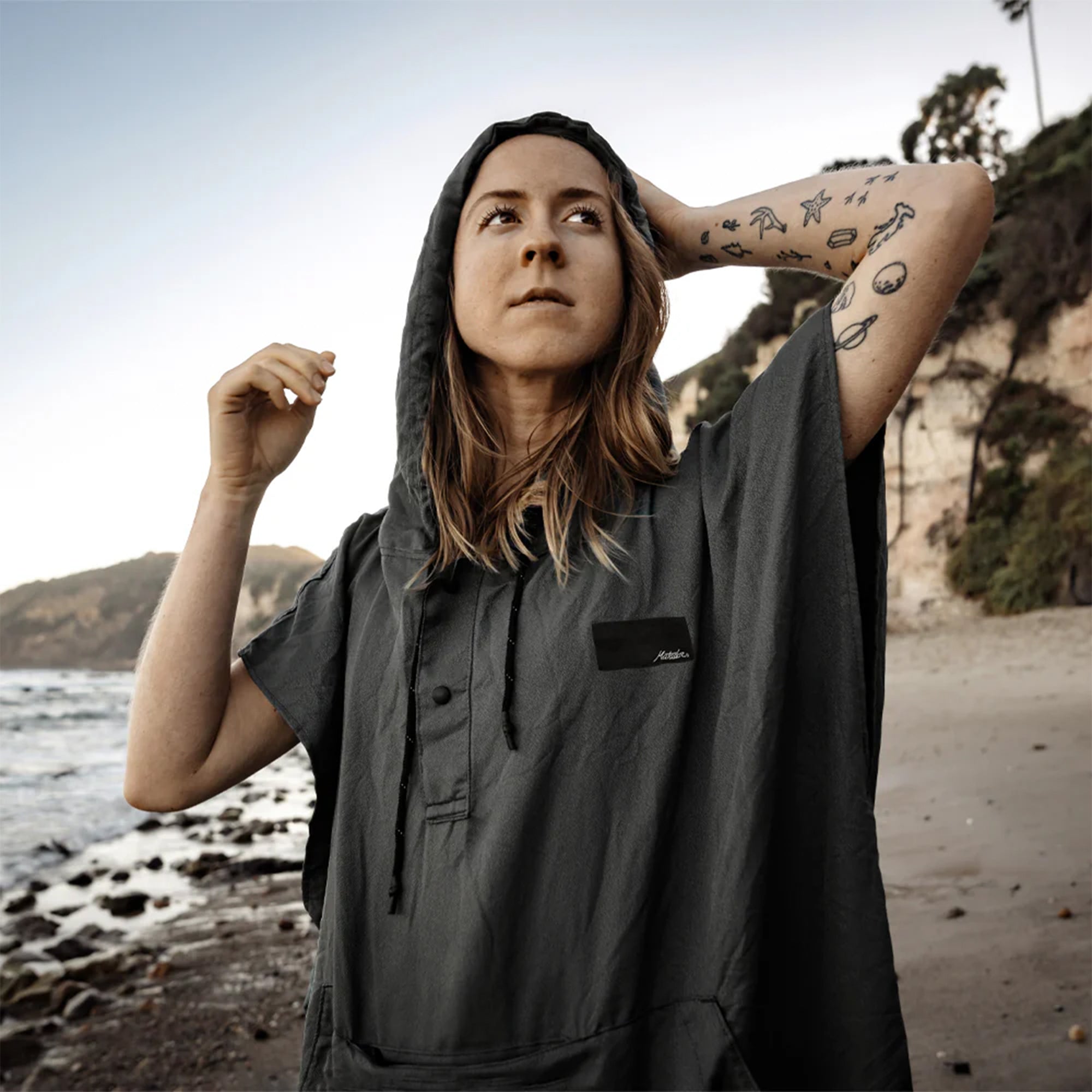 Nanodry Packable Towel Poncho