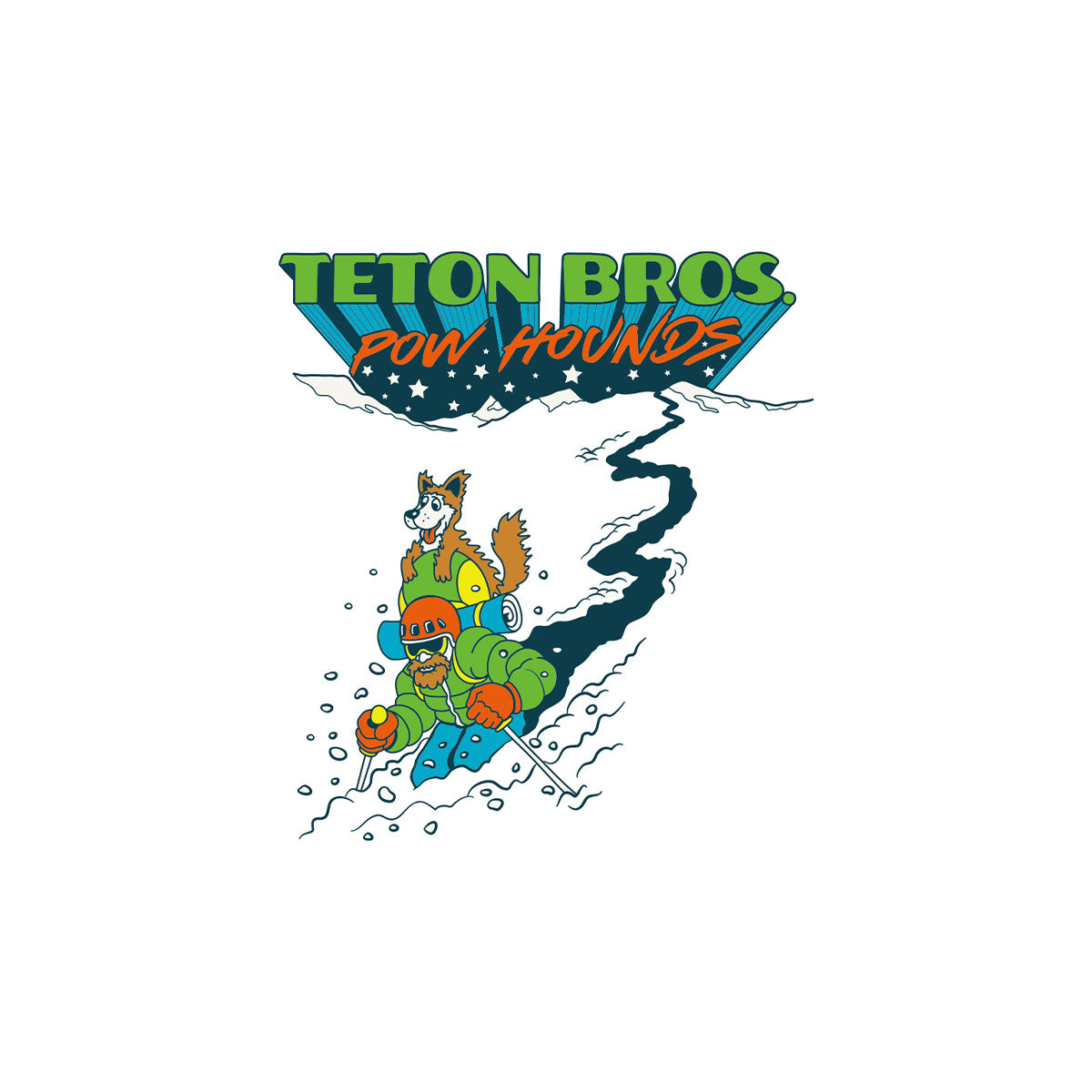 (L・XLサイズ)TB Pow Hounds L/S Tee Men's ※返品交換不可商品