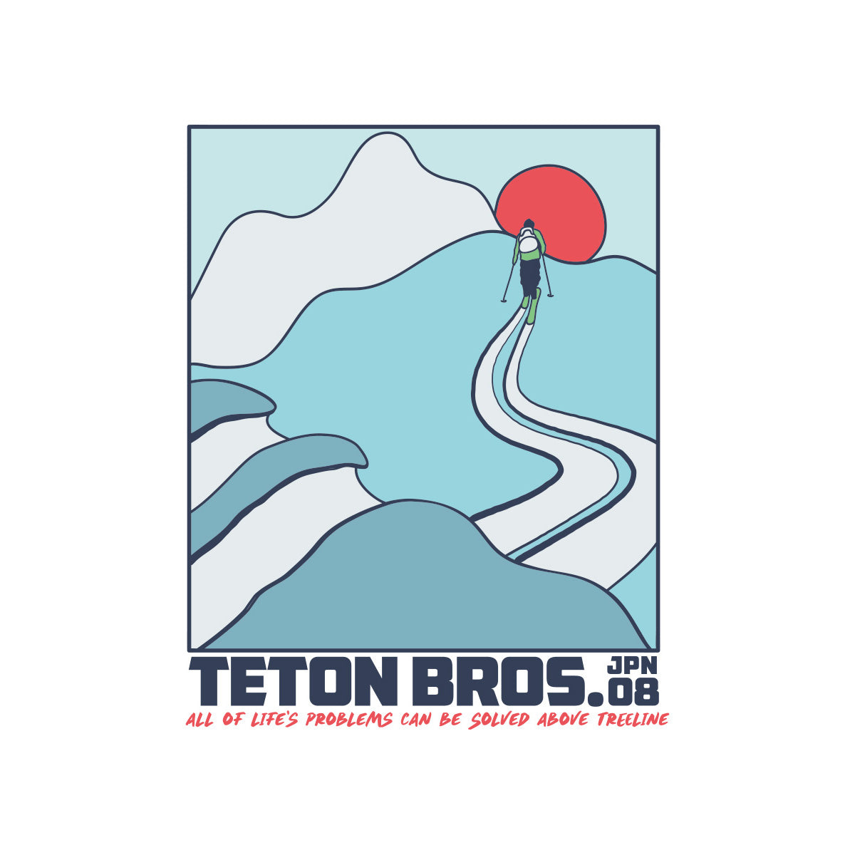 (S・Mサイズ)TB Above Treeline L/S Tee Men's ※返品交換不可商品