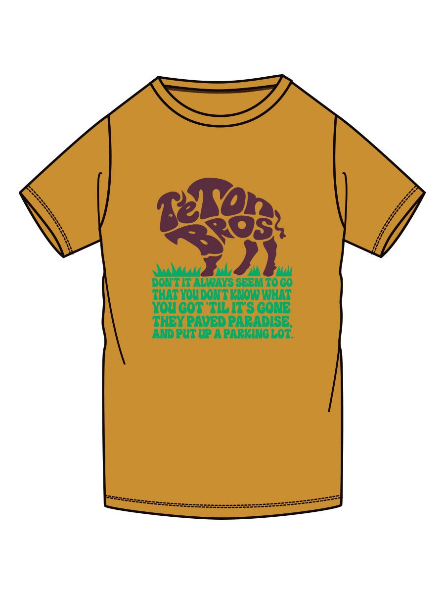 Teton Bros. ティートンブロス TB バッファロー ティー メンズ - STRIDE LAB ONLINE STORE(ストライド ラボ)