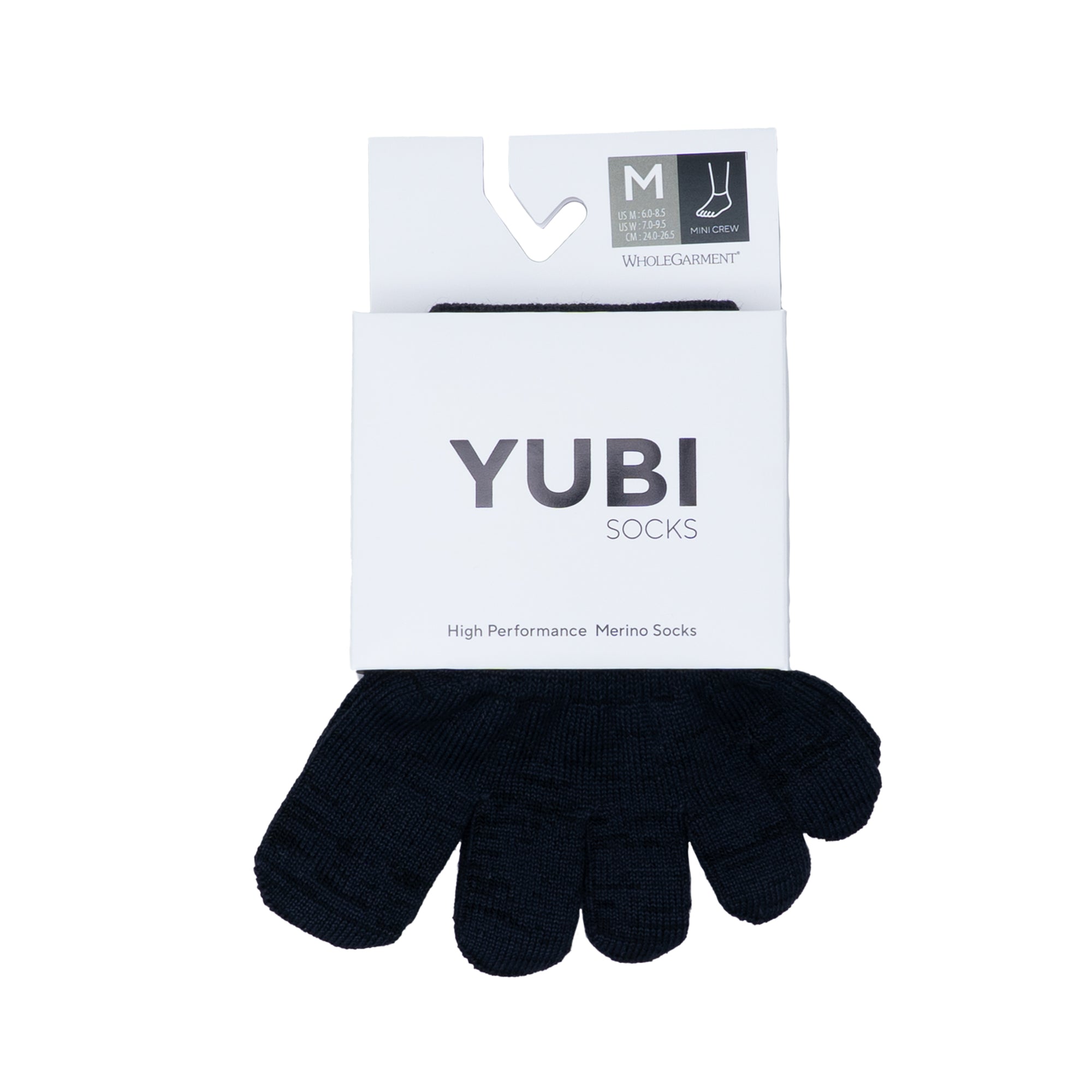 (S・Mサイズ)Toe Socks Mini Crew Axio Wool