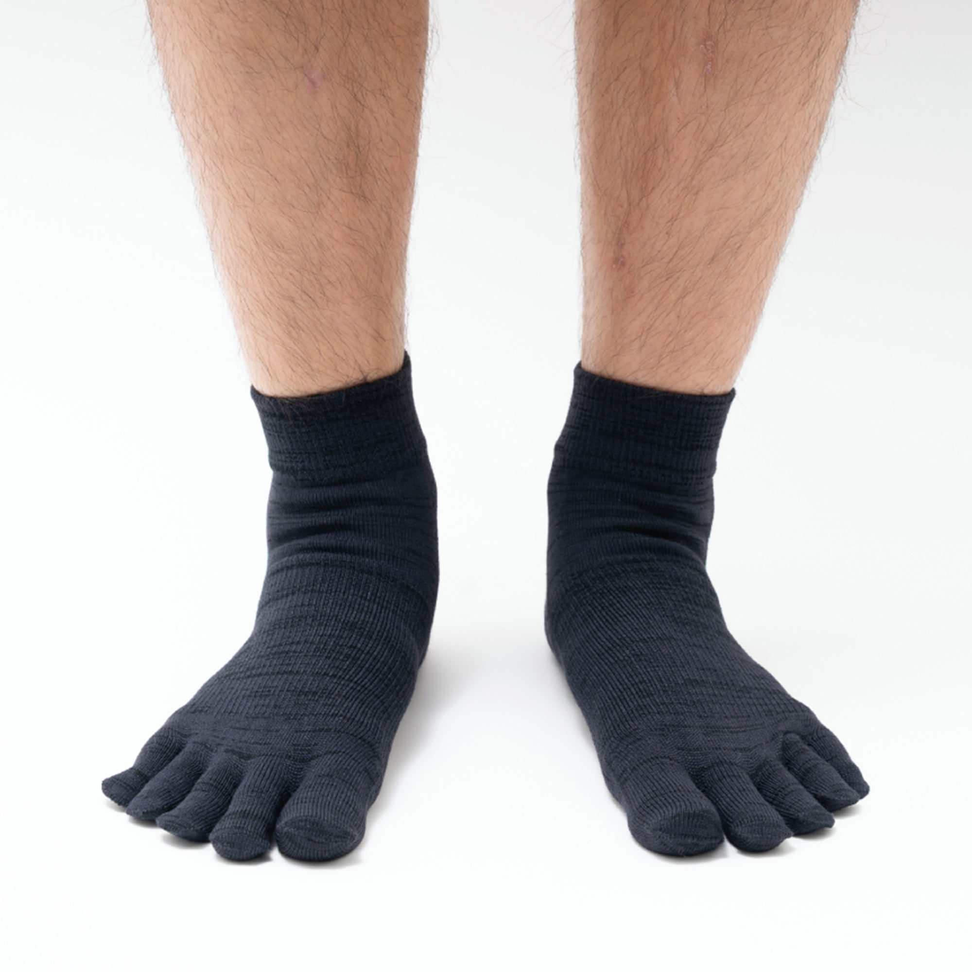 Toe Socks Quarter Crew Axio Wool