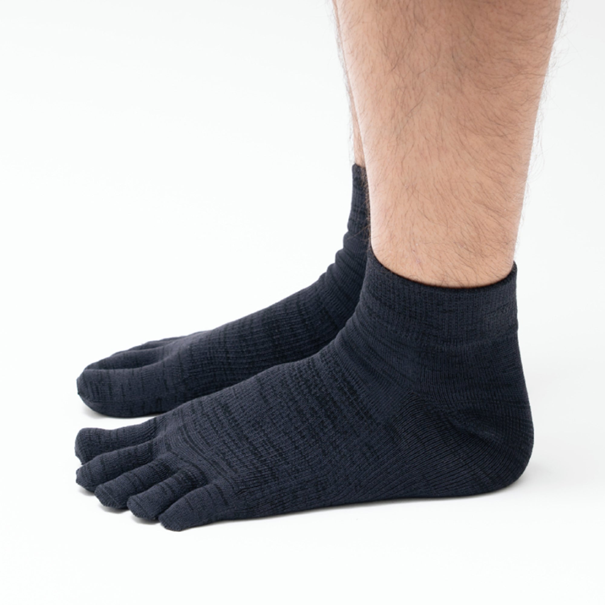 Toe Socks Quarter Crew Axio Wool