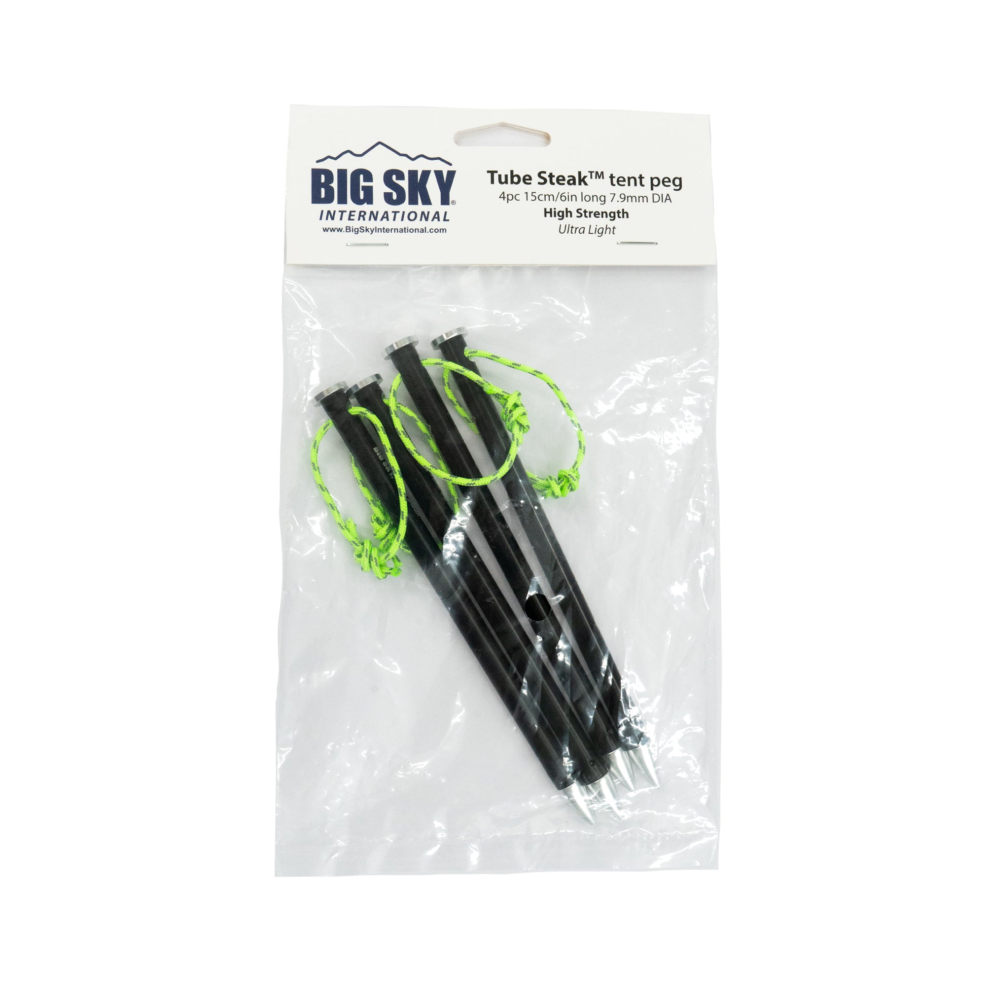Tube Steak tent peg 15cm 4本セット