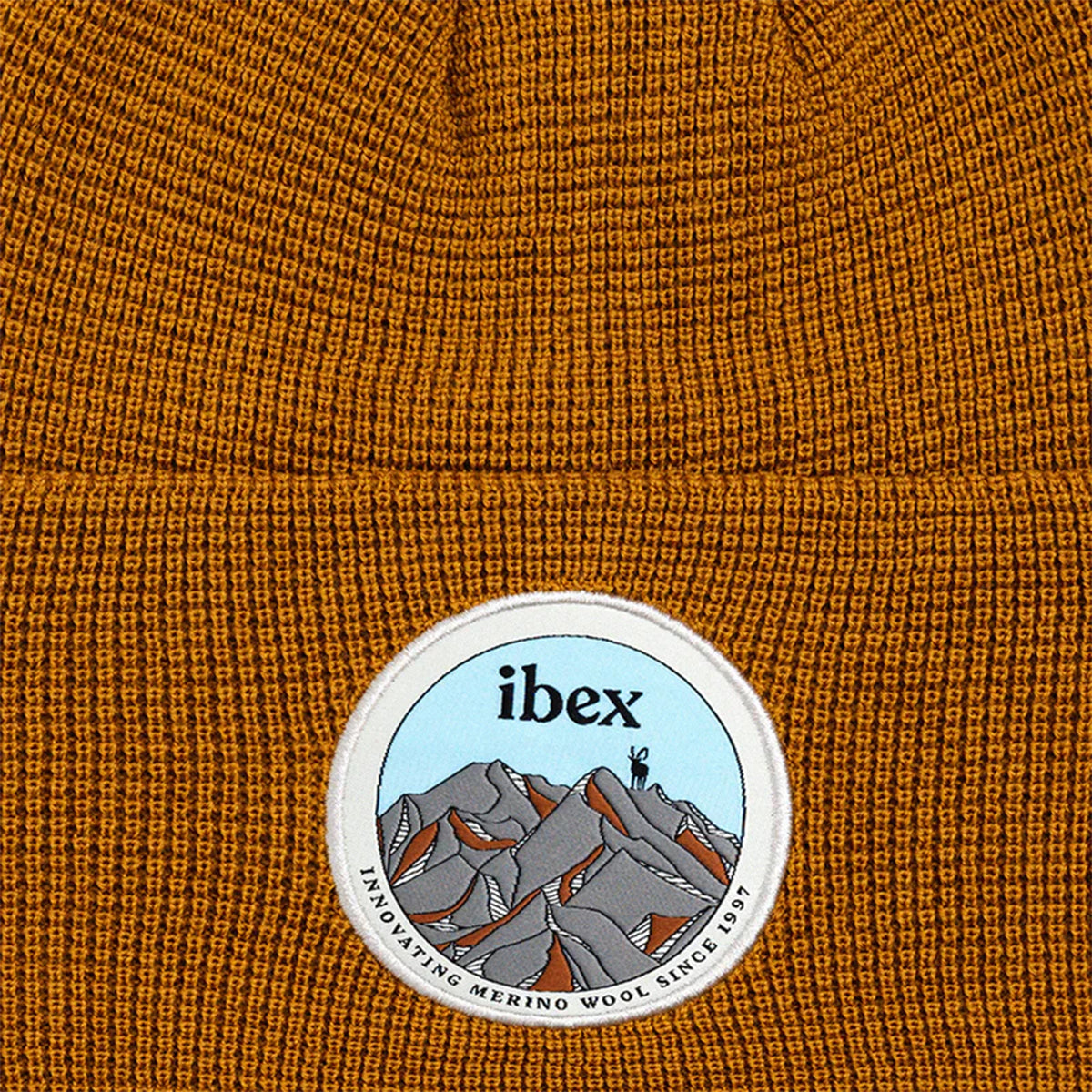 アルパイン ワッフル ニット ビーニー [ibex アイベックス]