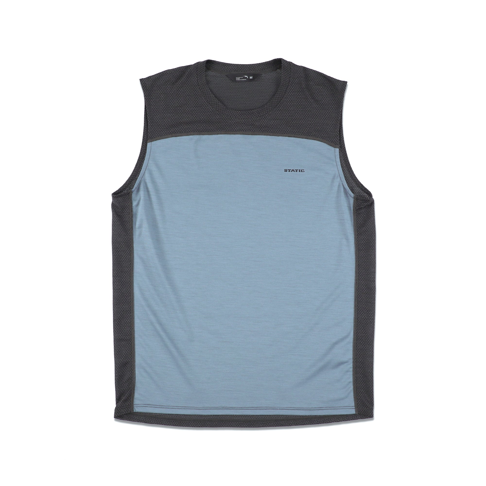 Chord Wool Sleeveless Shirt