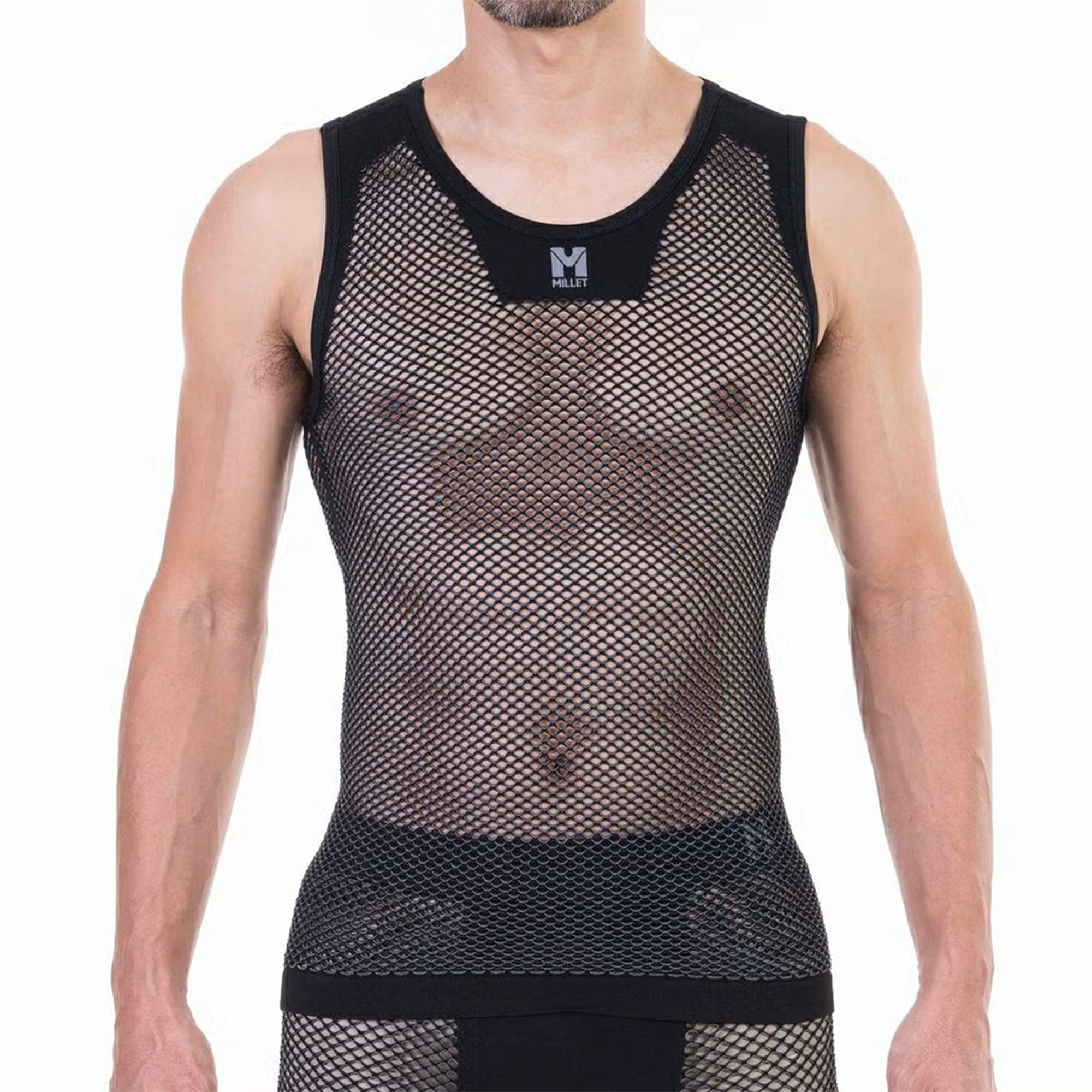 Drynamic Mesh Non Sleeve Crew Men's ※返品交換不可商品