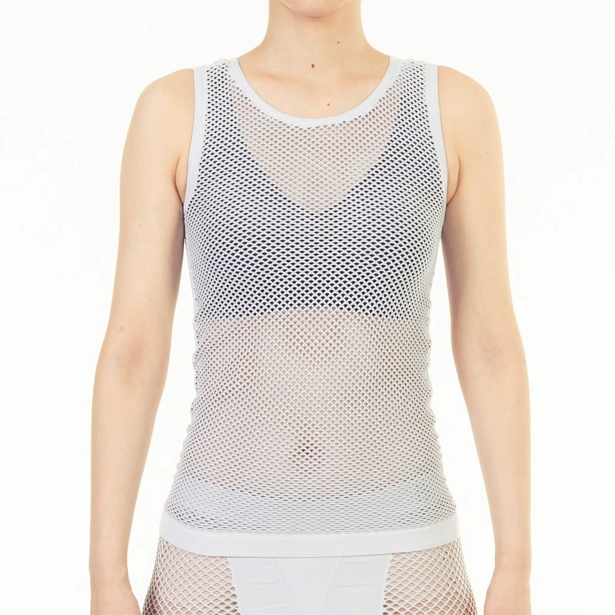 Drynamic Mesh Non Sleeve Crew Women's ※返品交換不可商品