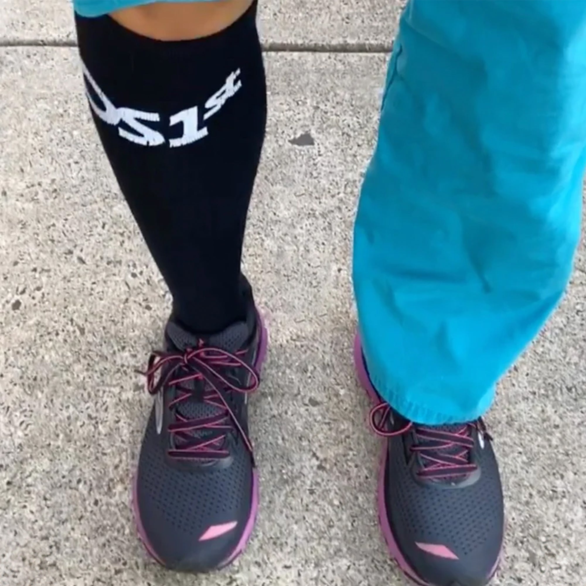 FS4+ Over the Calf Compression Bracing Sock