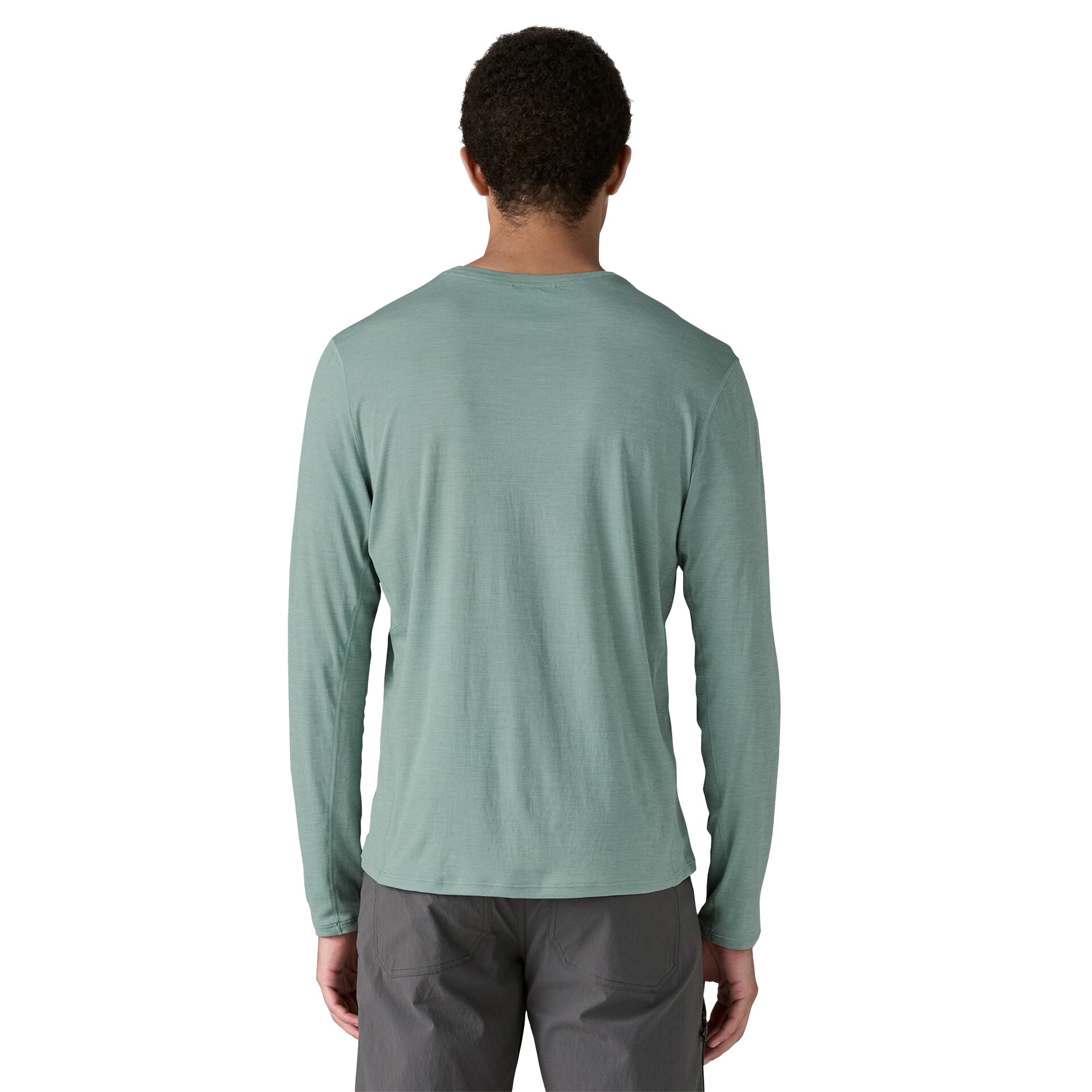 （Mサイズ）Long Sleeve Cap Cool Lightweight Shirt Men's ※返品交換不可商品