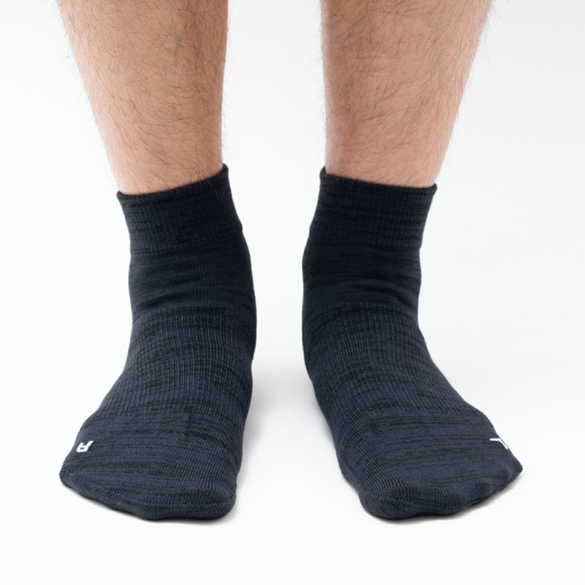 Natural Shape Quater Crew Axio Wool