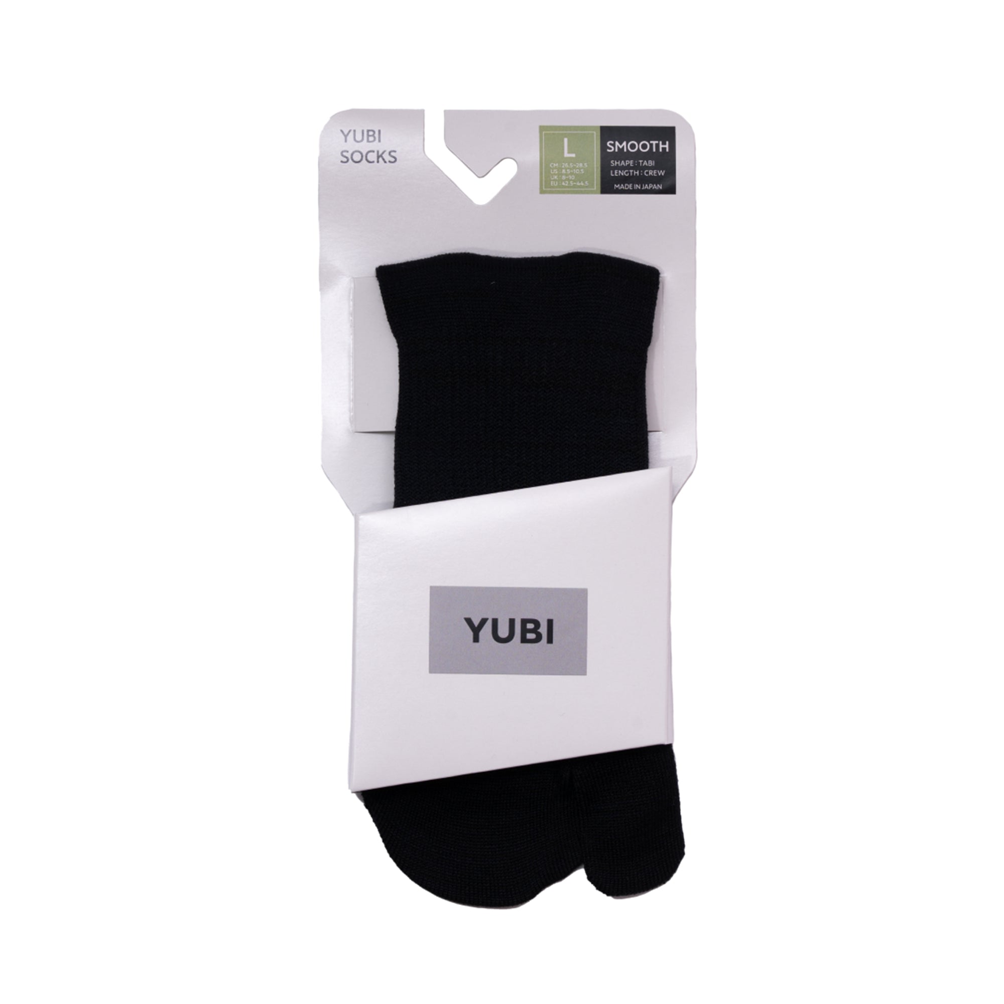 Yubi Socks Smooth Tabi Crew