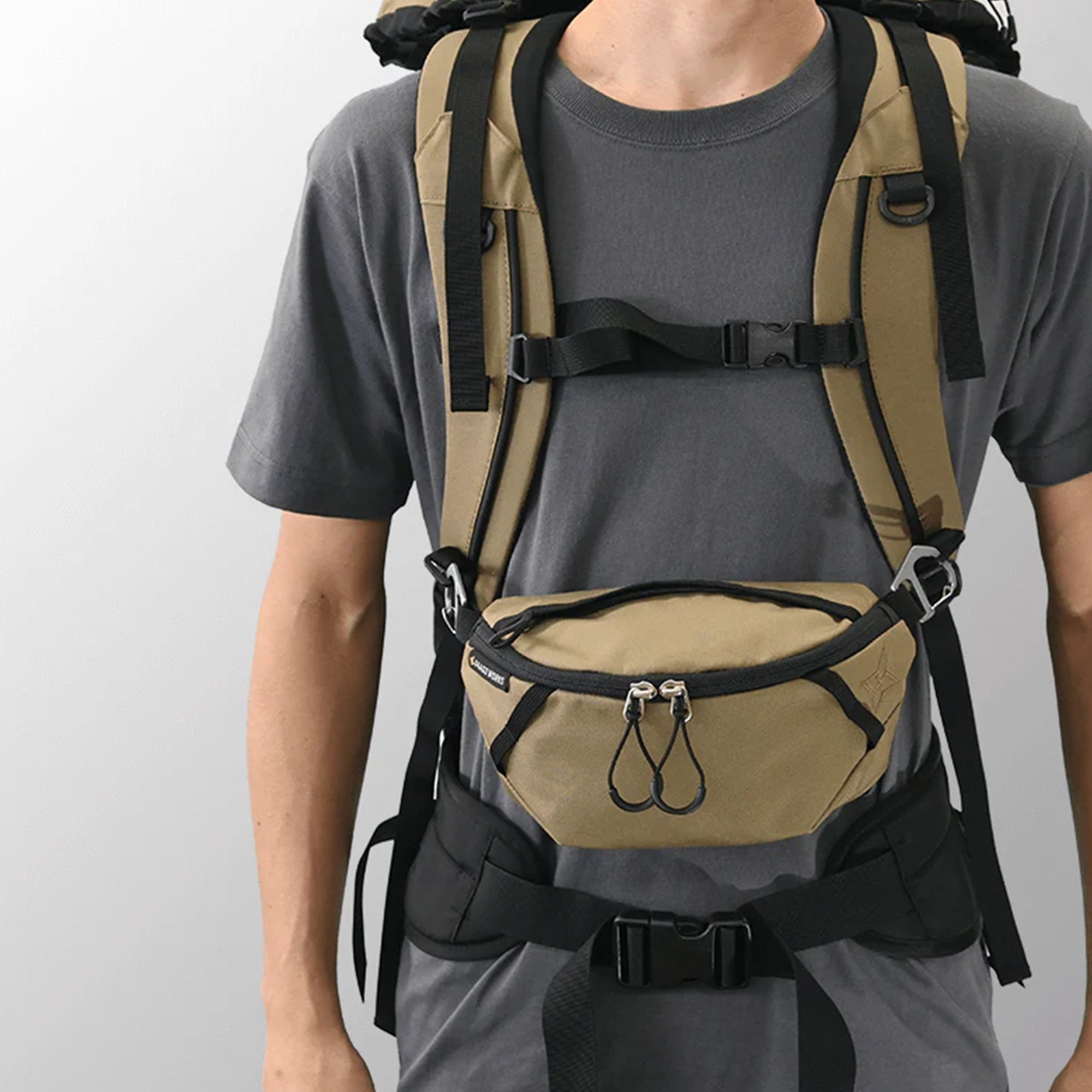 Switch M [PAAGO WORKS Purgo Works] Hiki Hiking Shoulder Bag Waist Bag Chest Bag