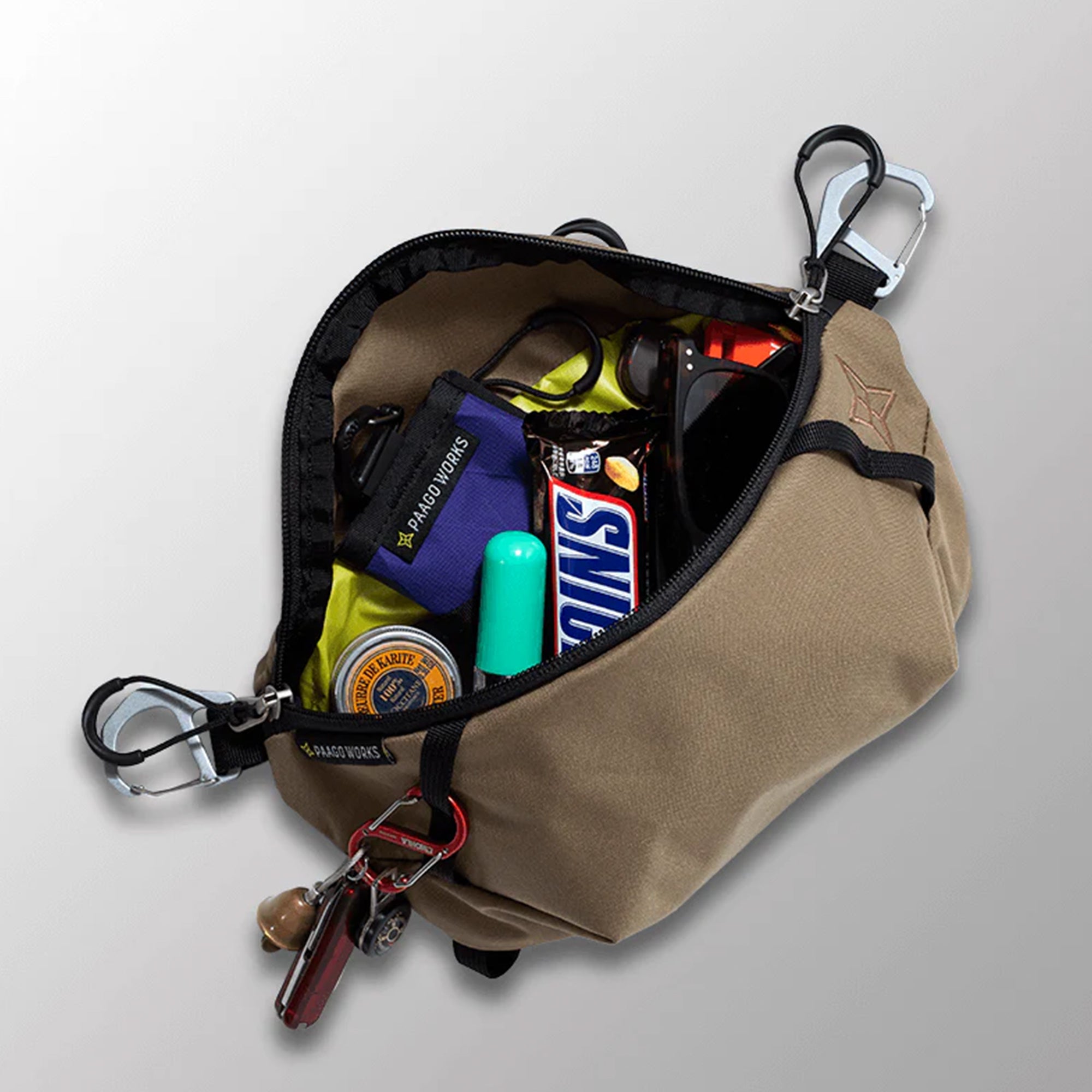 Switch M [PAAGO WORKS Purgo Works] Hiki Hiking Shoulder Bag Waist Bag Chest Bag