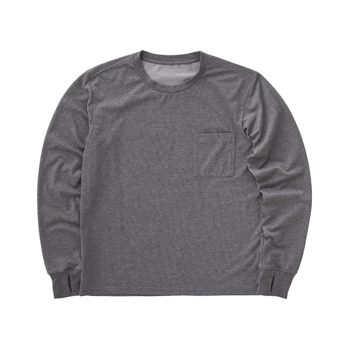 （Lサイズ）メンズ TB アボーヴ ツリーライン ロングスリーブ ティー TB Above Treeline L/S Tee M [Teton Bros. ティートンブロス]