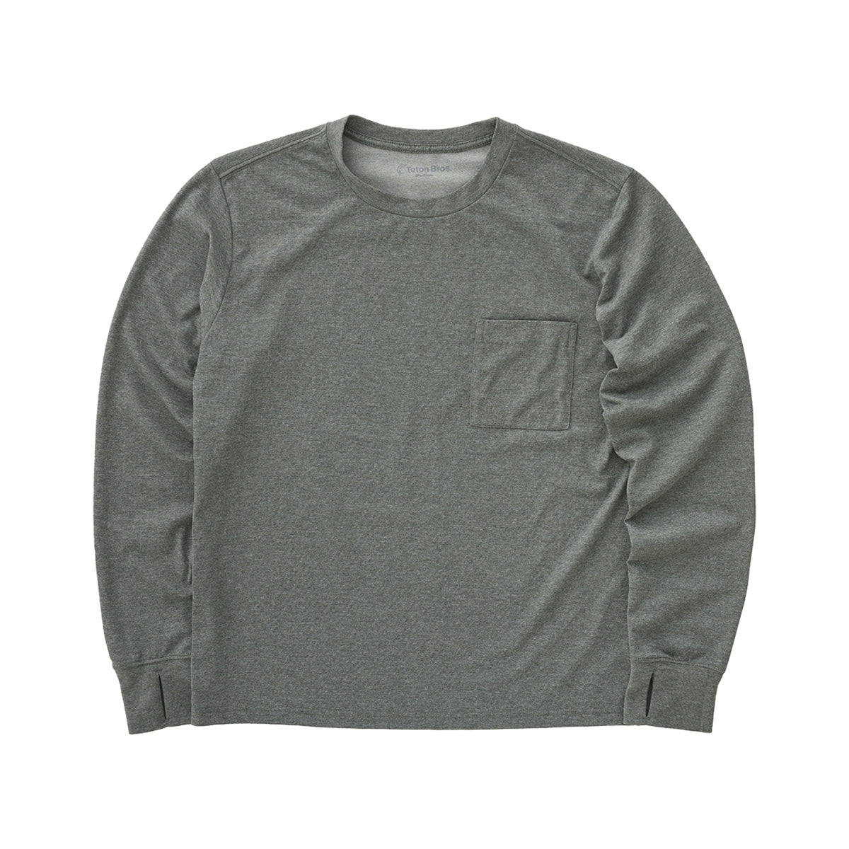 （M・Lサイズ）メンズ TB アボーヴ ツリーライン ロングスリーブ ティー TB Above Treeline L/S Tee M [Teton Bros. ティートンブロス]