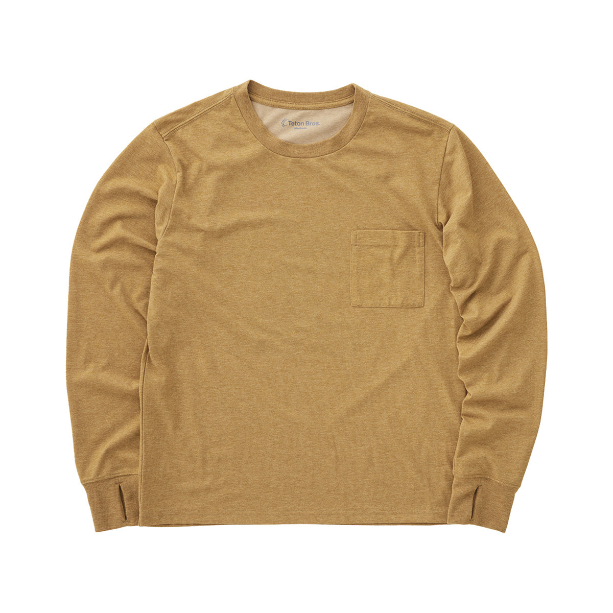 （Lサイズ）メンズ TB アボーヴ ツリーライン ロングスリーブ ティー TB Above Treeline L/S Tee M [Teton Bros. ティートンブロス]