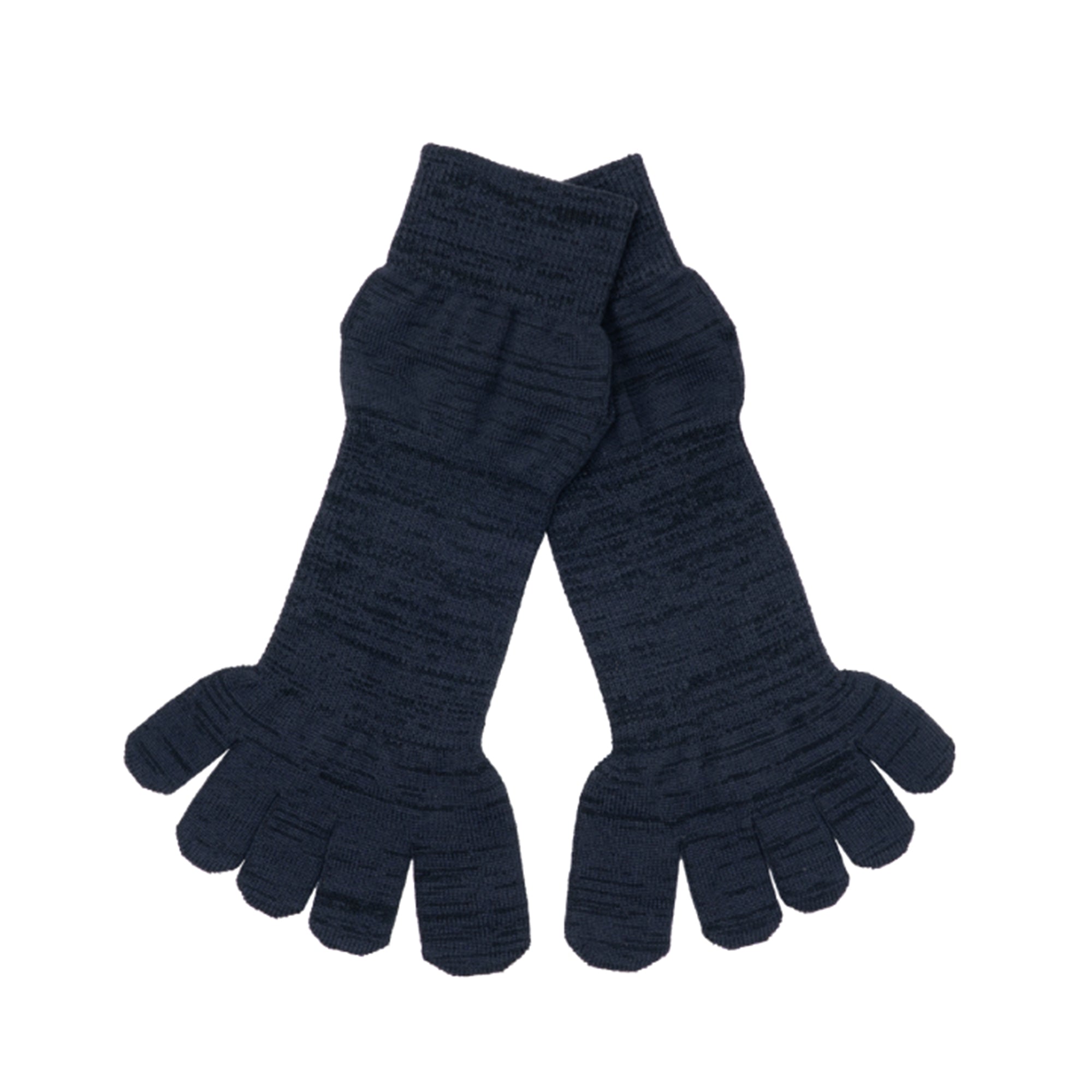 Toe Socks Quarter Crew Axio Wool