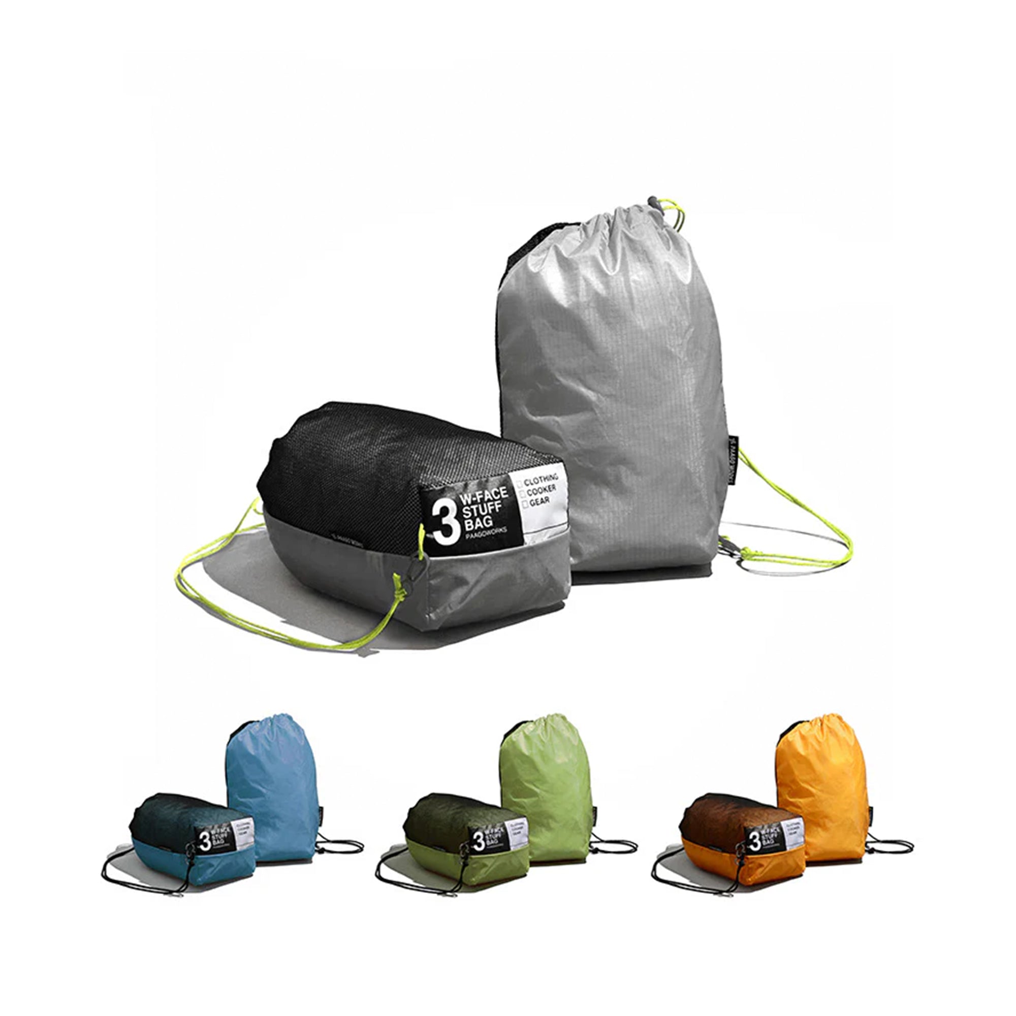 Double Face Stuff Bag 3 [PAAGO WORKS PARGO WORKS] 2-Room Structure