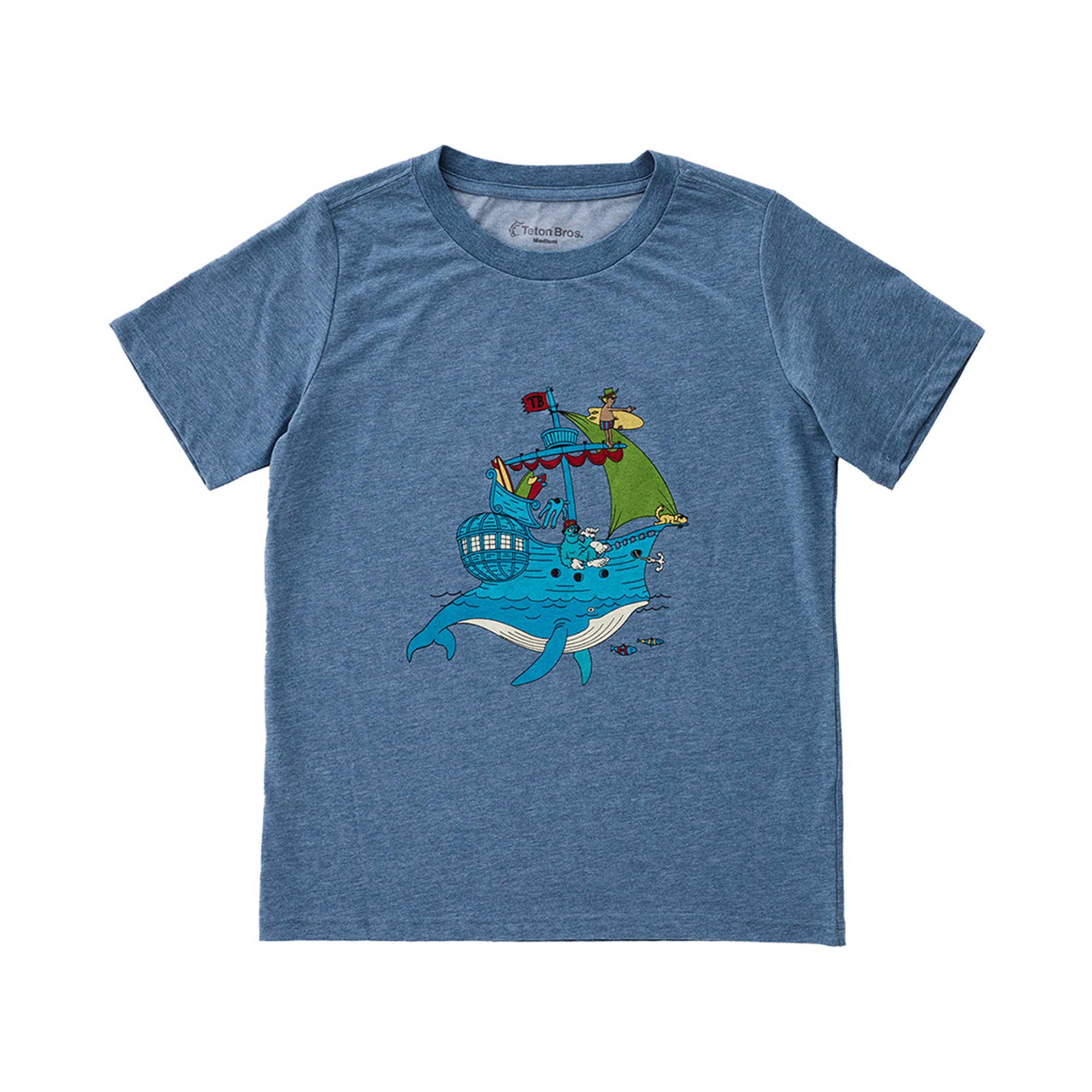 Whale Ship Tee Men's