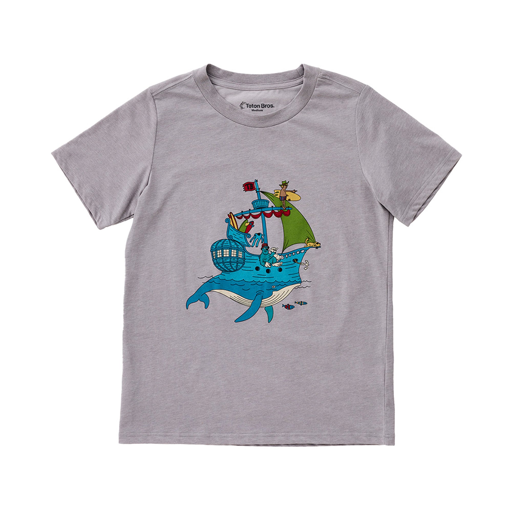 Whale Ship Tee Men's