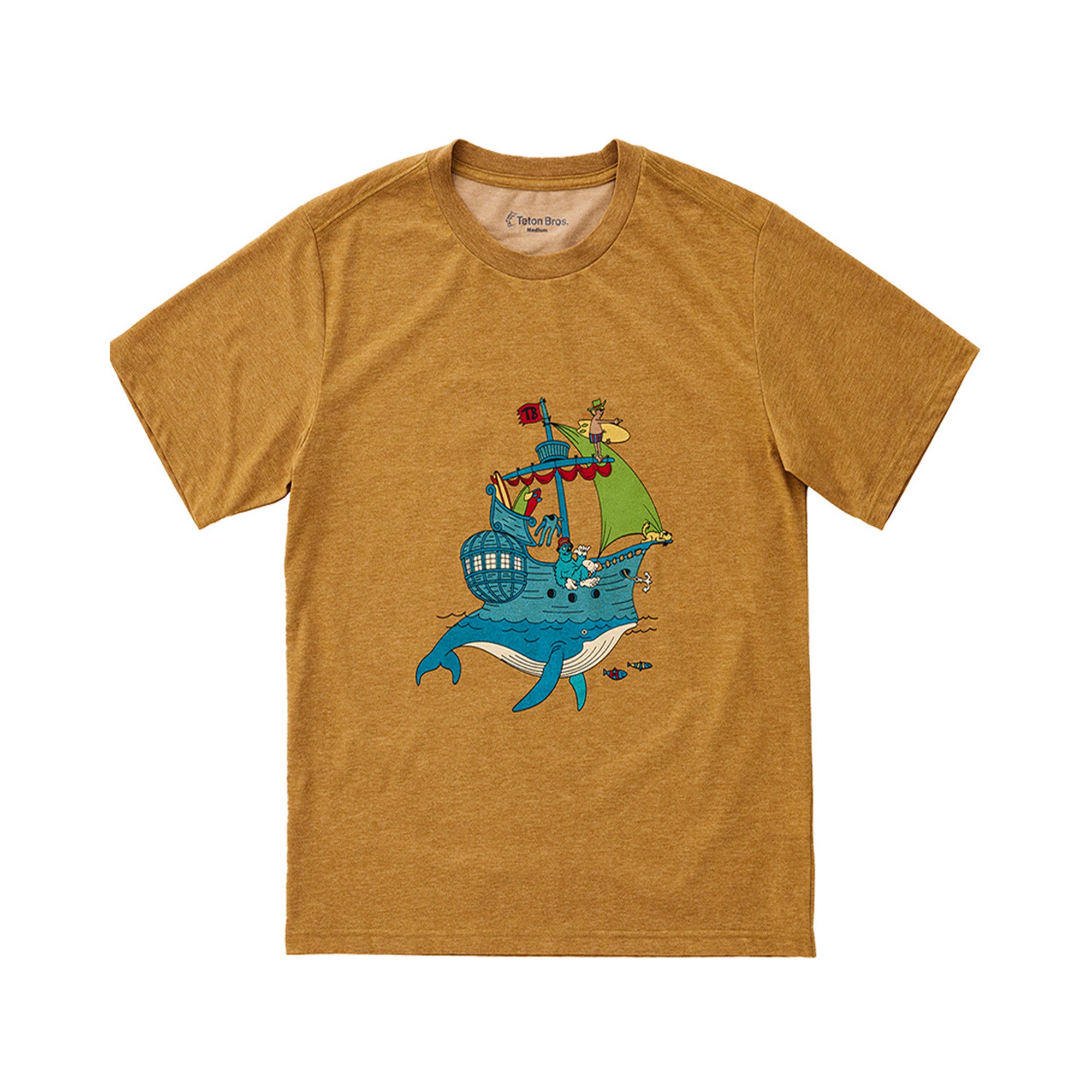 Whale Ship Tee Men's